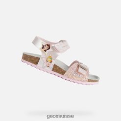 Geox Adriel Girl rose clair R28ZDT1170 Geox Bottes Femme