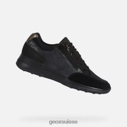 Geox Alleniee femme noir R28ZDT591 Geox Bottes Femme