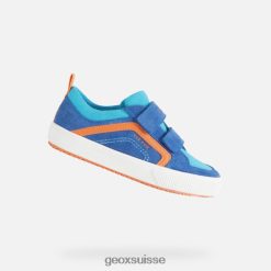 Geox Alonisso junior Royal / Orange R28ZDT1400 Chaussures Geox Suisse