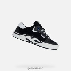 Geox Alphabeet Boy noir / blanc R28ZDT1949 Chaussures Geox Suisse