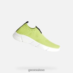 Geox Aril junior chaux / noir R28ZDT1870 Geox Suisse