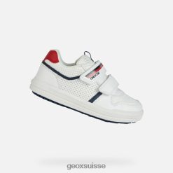 Geox Arzach Boy blanc / marine R28ZDT1276 Geox Suisse