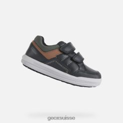 Geox Arzach Boy noir / rouille R28ZDT1972 Geox Suisse