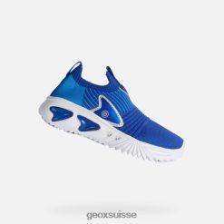 Geox Assister Boy Royal / Bleu clair R28ZDT1983 Geox Bottes Femme