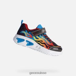 Geox Assister Boy noir / ciel R28ZDT1262 Chaussures Geox Suisse