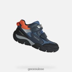 Geox Baltique Abx Boy Marine / Orange R28ZDT1366 Geox Suisse