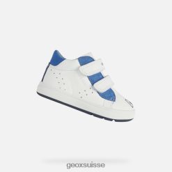 Geox Biglia bébé blanc / royal R28ZDT1429 Geox Suisse