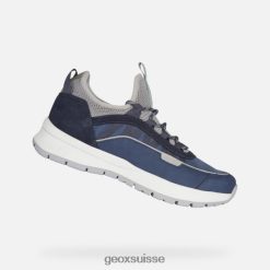 Geox Braies femme DK bleu / gris R28ZDT581 Chaussures Geox Suisse