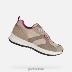 Geox Braies femme taupe léger R28ZDT569 Chaussures Geox Suisse