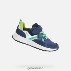 Geox Brieze marine / chaux R28ZDT1394 Chaussures Geox Suisse