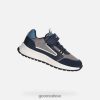 Geox Brieze marine / gris R28ZDT1979 Chaussures Geox Suisse