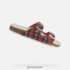 Geox Brionia femme Rouge foncé / rouge R28ZDT61 Geox Suisse