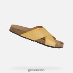 Geox Brionia femme jaune foncé R28ZDT439 Geox Suisse