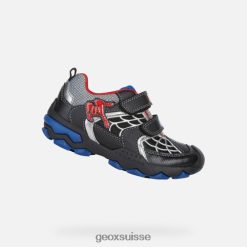 Geox Buller junior noir / rouge R28ZDT1009 Geox Suisse