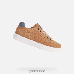 Geox DJROCK BOY cognac / marine R28ZDT1383 Geox Bottes Femme