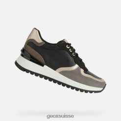 Geox Desya femme noir / gris foncé R28ZDT191 Chaussures Geox Suisse