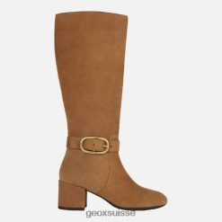 Geox Eleana femme Cognac R28ZDT291 Geox Bottes Femme