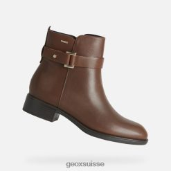 Geox Félicité Abx femme brun R28ZDT189 Geox Bottes Femme