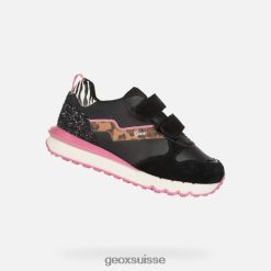 Geox Fastics Girl noir / fuchsia R28ZDT1208 Chaussures Geox Suisse