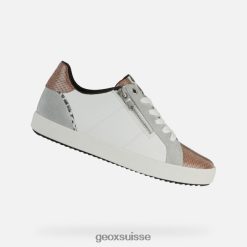 Geox Femme Blomie blanc / gris clair R28ZDT451 Geox Suisse