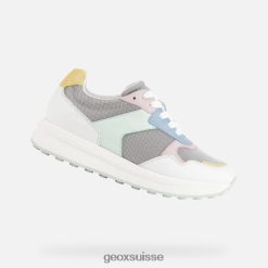 Geox Femme Runntix Gris clair / blanc R28ZDT348 Geox Bottes Femme