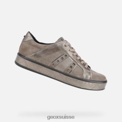 Geox Femme de Leelu beige sombre R28ZDT603 Geox Bottes Femme