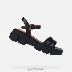 Geox Femme de Lisbonne noir R28ZDT164 Chaussures Geox Suisse