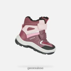 Geox Flanfil Abx Toddler Bourgogne / rose R28ZDT1562 Chaussures Geox Suisse