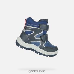 Geox Flanfil Abx Toddler bleu marine R28ZDT1440 Geox Bottes Femme