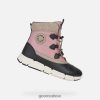 Geox FlexyPer Abx Girl rose noir / dk R28ZDT1082 Chaussures Geox Suisse