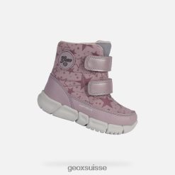 Geox FlexyPer Abx Toddler DK rose / gris R28ZDT1654 Geox Suisse