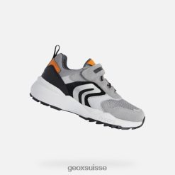 Geox Heevok Boy gris / orange R28ZDT1360 Geox Suisse