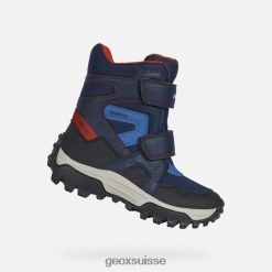 Geox Himalaya Boy marine / rouge R28ZDT1403 Chaussures Geox Suisse