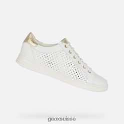 Geox Jaysen blanc / or R28ZDT102 Geox Bottes Femme