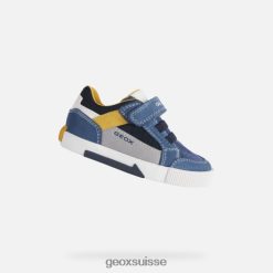 Geox Kilwi Toddler Avio / Ochreyellow R28ZDT2037 Geox Bottes Femme