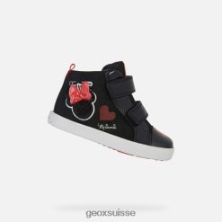 Geox Kilwi Toddler noir / rouge R28ZDT1607 Chaussures Geox Suisse