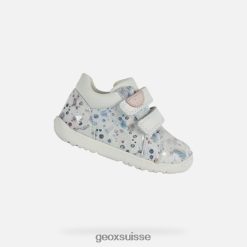 Geox Macchia bébé fille blanc R28ZDT1585 Geox Suisse