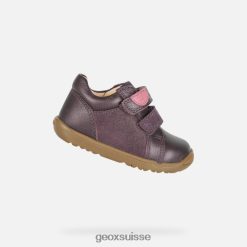 Geox Macchia bébé fille violet R28ZDT1509 Geox Bottes Femme