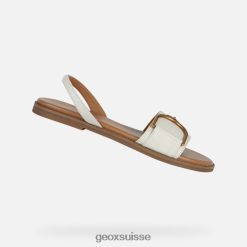 Geox Nailen Woman blanc cassé R28ZDT150 Geox Bottes Femme