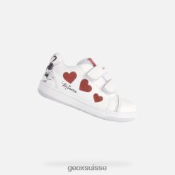 Geox Nouveau film bébé blanc R28ZDT1522 Geox Suisse
