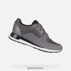 Geox Nouvelle femme aneko abx Gris foncé / noir R28ZDT596 Chaussures Geox Suisse