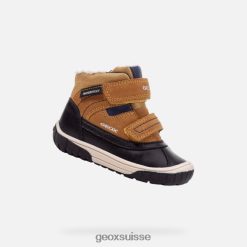 Geox Omar bébé jaune / bleu R28ZDT1456 Geox Suisse