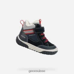 Geox Omar bébé marine / rouge R28ZDT2032 Geox Suisse