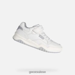 Geox Perth Boy blanc / gris clair R28ZDT1266 Geox Bottes Femme