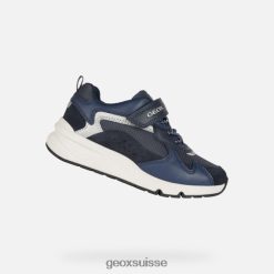 Geox Rolleer Boy marine / argent R28ZDT1327 Geox Suisse