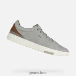 Geox SEGNALE HOMME Gris / Browncotto R28ZDT954 Geox Bottes Femme