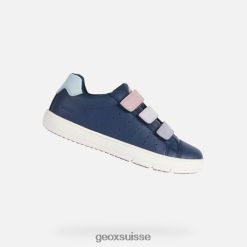 Geox SILENEX FILLE marine / rose R28ZDT1868 Chaussures Geox Suisse