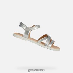 Geox Sandale Karly Girl argent R28ZDT1904 Chaussures Geox Suisse