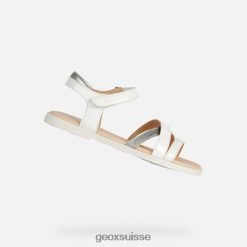Geox Sandale Karly Girl blanc R28ZDT1905 Geox Bottes Femme