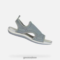 Geox Sandale Vega femme gris clair R28ZDT235 Geox Suisse